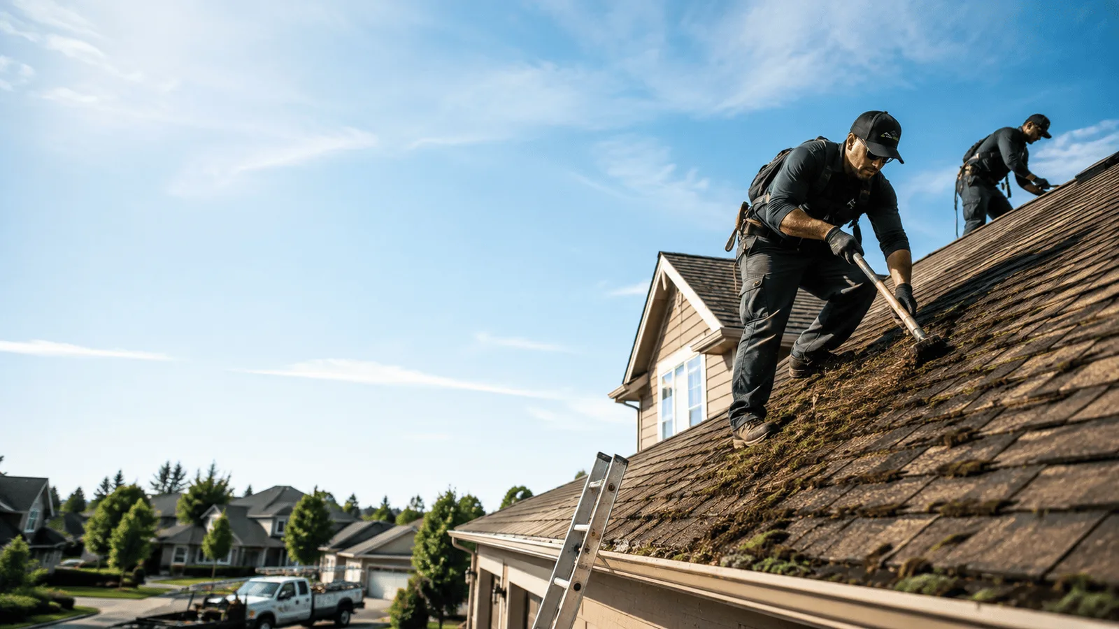 Roof Moss Removal in Lodi, NJ near me